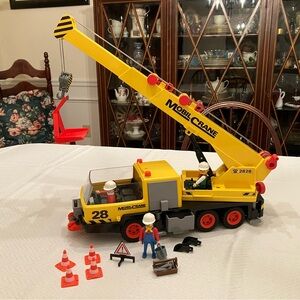 👷🚧PLAYMOBIL-MOBILE CRANE-🚧
